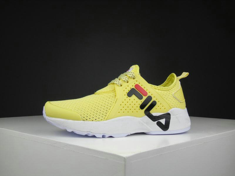 FILA Light Running Shoes Women Yellow